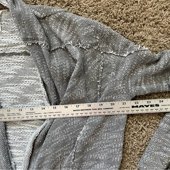 Free People In the Loop Waterfall cardigan in grey size XS oversized - Picture 5 of 11